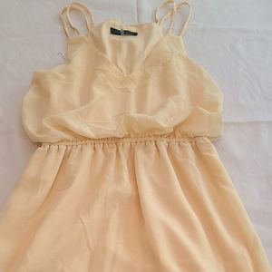 Womens yellow sundress